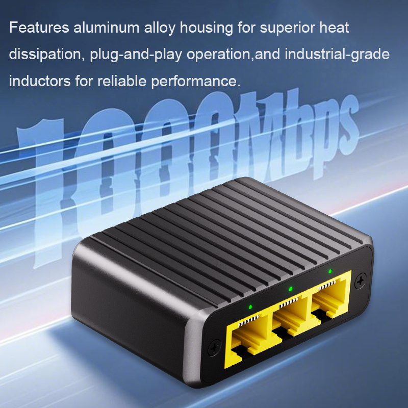 4 Port Gigabit Ethernet Switch - Power Over Ethernet review and price
