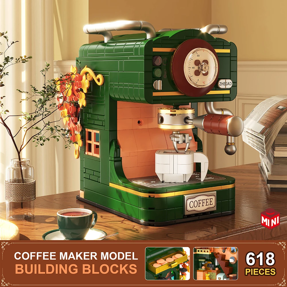 Retro Coffee Machine Building  - Office Technician review and price