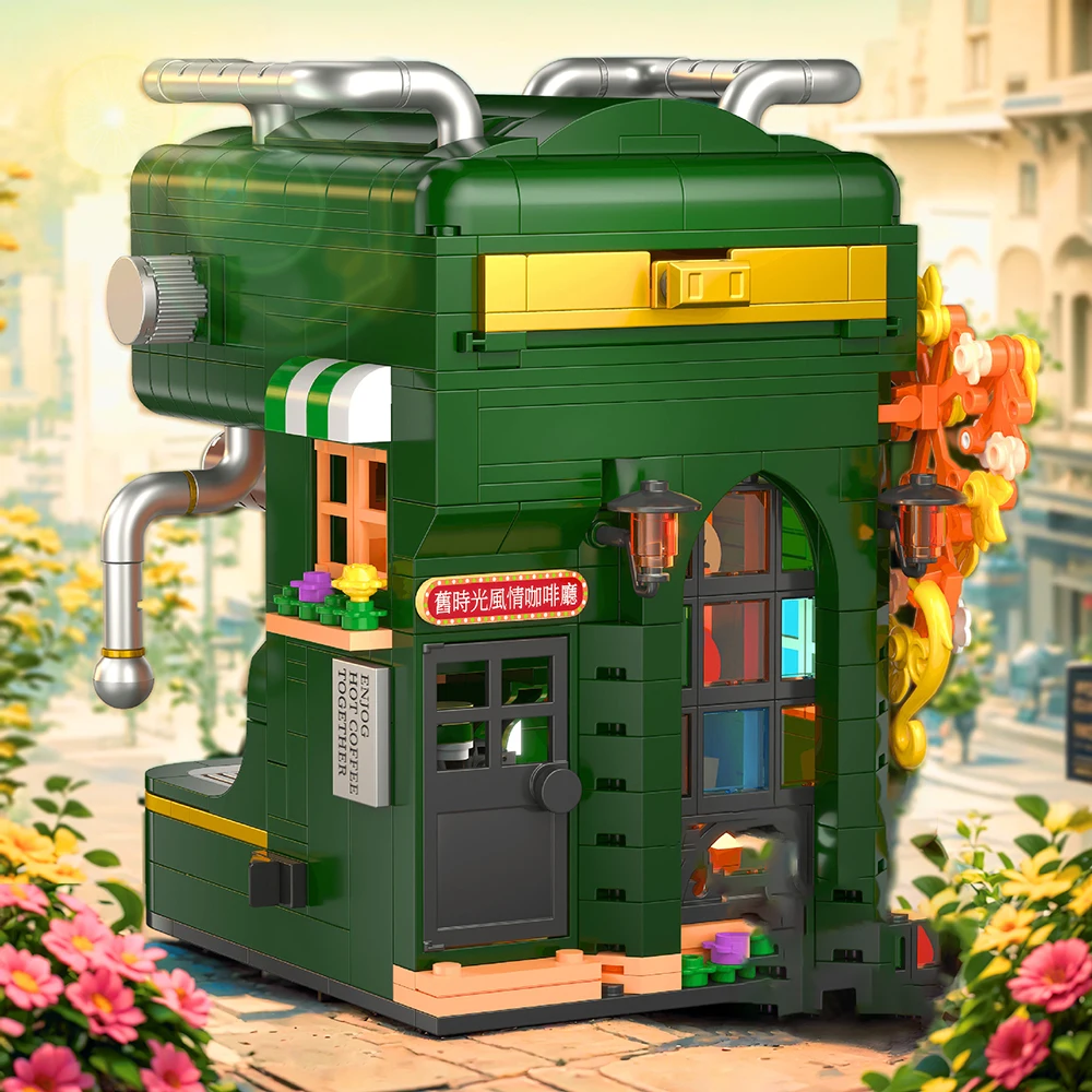 Retro Coffee Machine Building  - Office Technician review and price