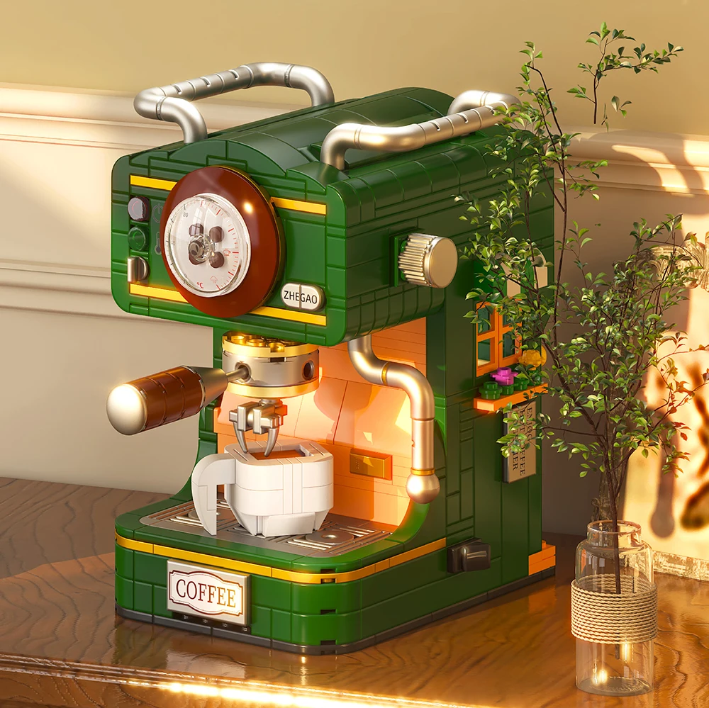 Retro Coffee Machine Building  - Office Technician review and price