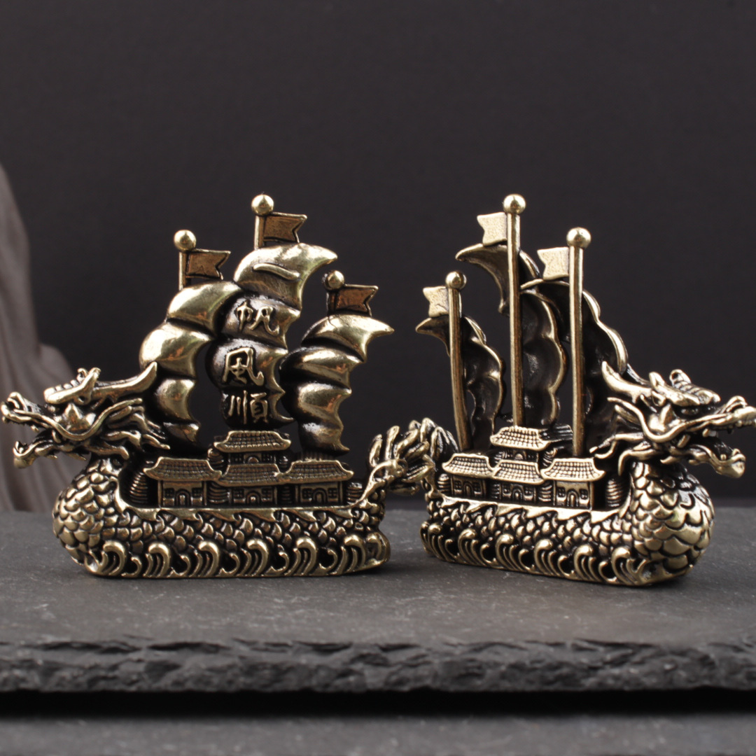 Figure Dragon Boat Statue Home - Office Technologies review and price