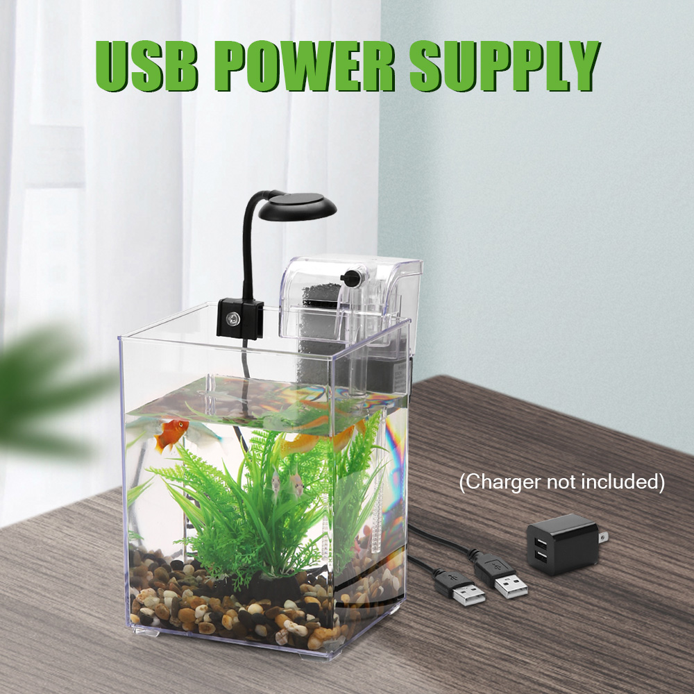 USB Desktop Fish Tank Set-Easy - Office Technician review and price